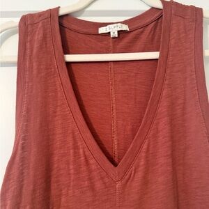 Z Supply Women's Rust Sleeveless Dress